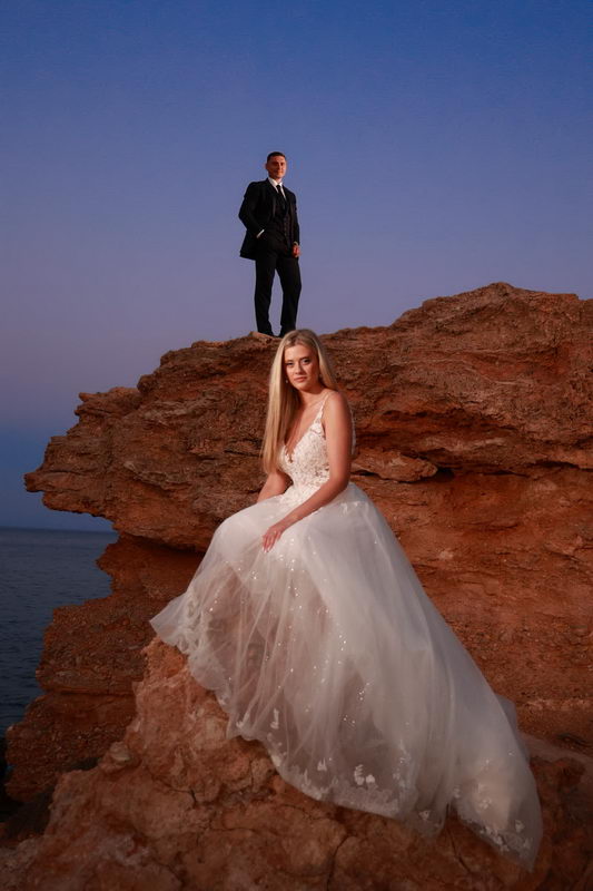 Artistic Studio - Φωτογράφος Αθήνα - Πανοραμική λήψη ζευγαριού.